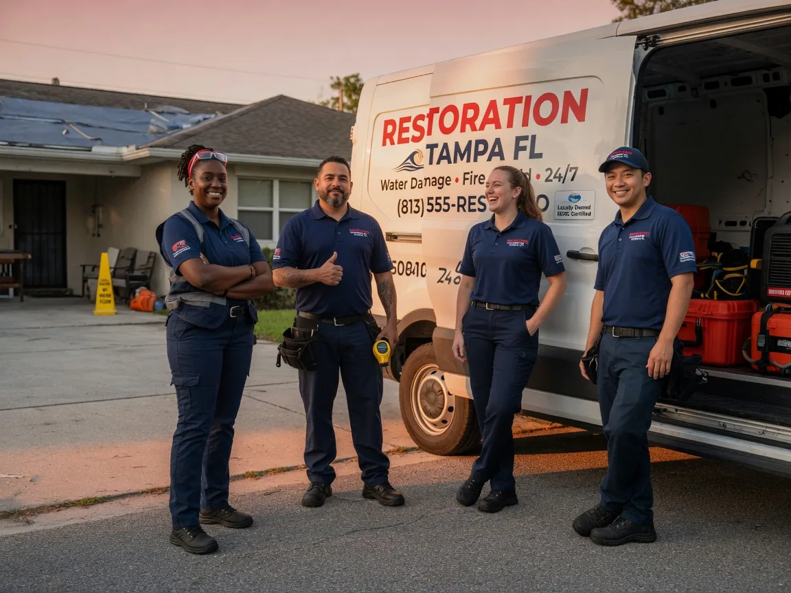 Water Damage Restoration company in Topping, VA